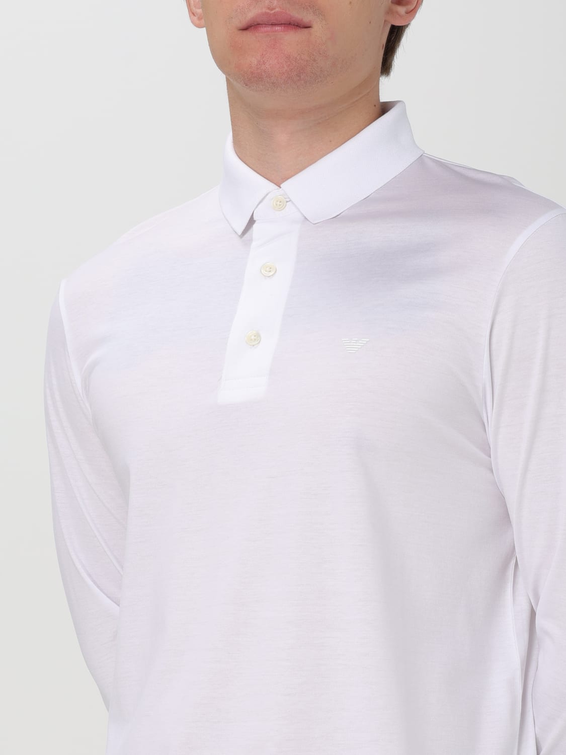 シャツ EMPORIO ARMANI Men Long Tops 8N1CG11JUVZ0100 WHITE EMPORIO ARMANI: Shirt men - White | Emporio Armani shirt