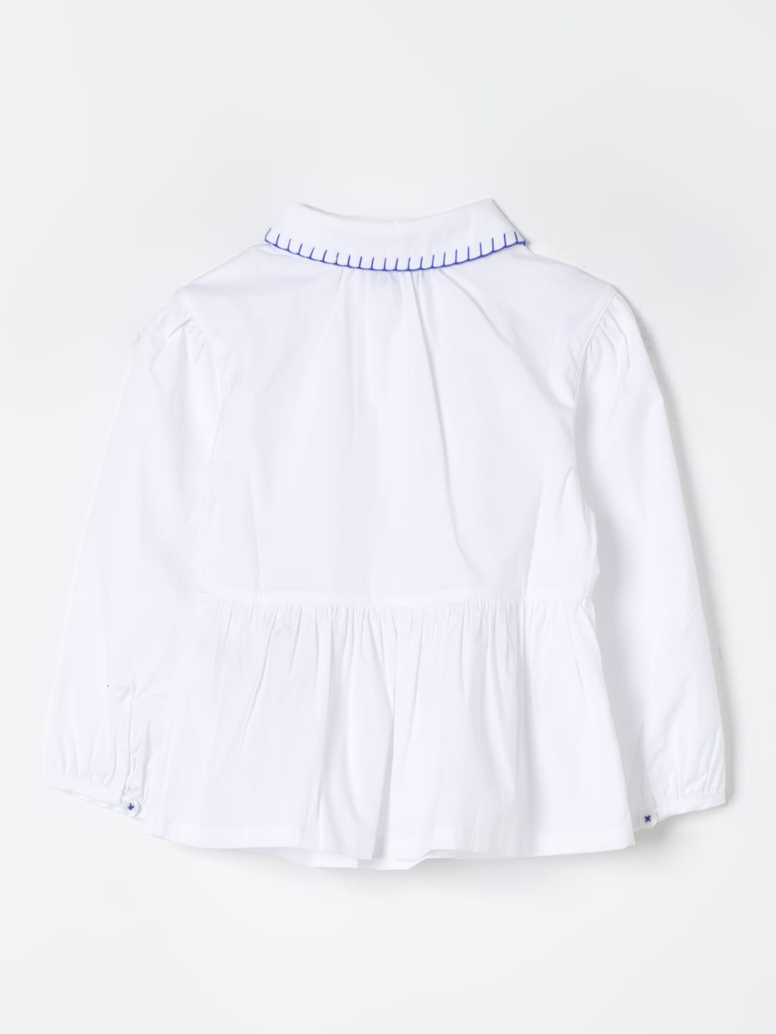 BURBERRY SHIRT: Sweater kids Burberry, White - Img 2