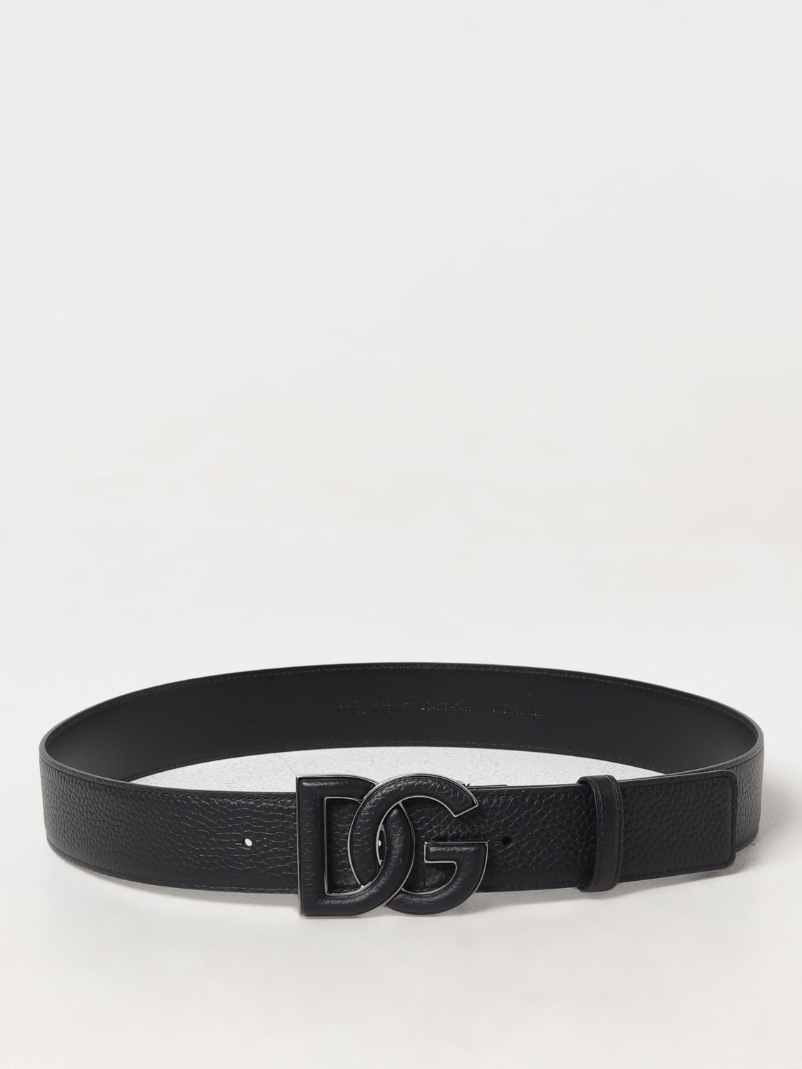 DOLCE & GABBANA BELT: Belt men Dolce & Gabbana, Black - Img 1