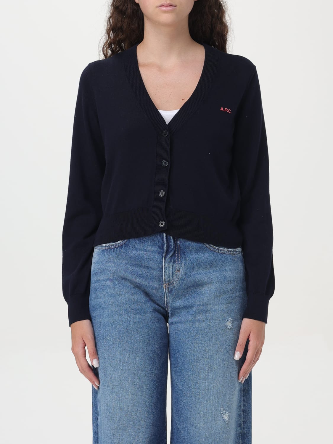 Giglio Cardigan basic di cotone A.P.C