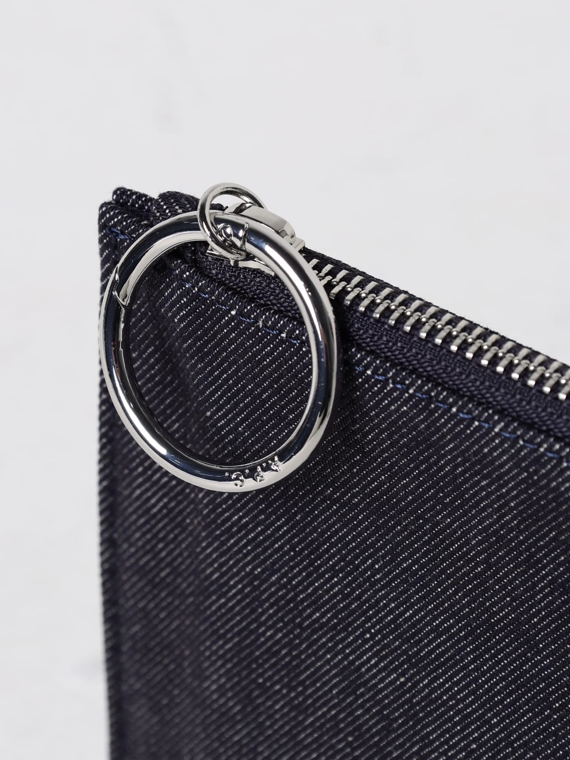 A.P.C. CLUTCH: Clutch woman A.P.C., Blue - Img 3