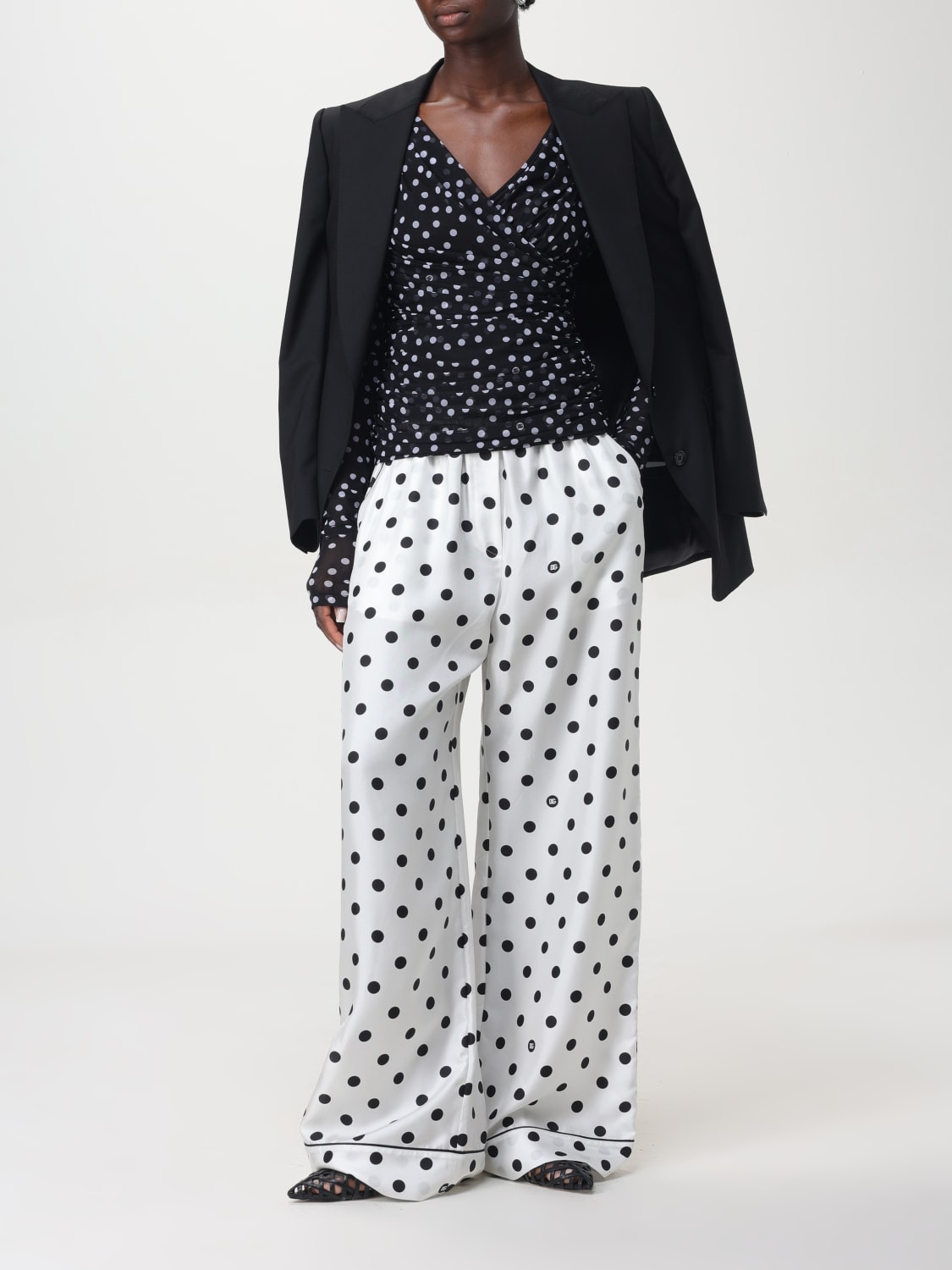 DOLCE & GABBANA TOP: Top woman Dolce & Gabbana, White - Img 2