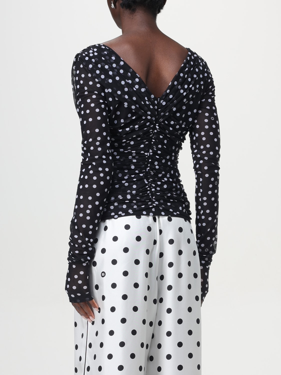 DOLCE & GABBANA TOP: Top woman Dolce & Gabbana, White - Img 3