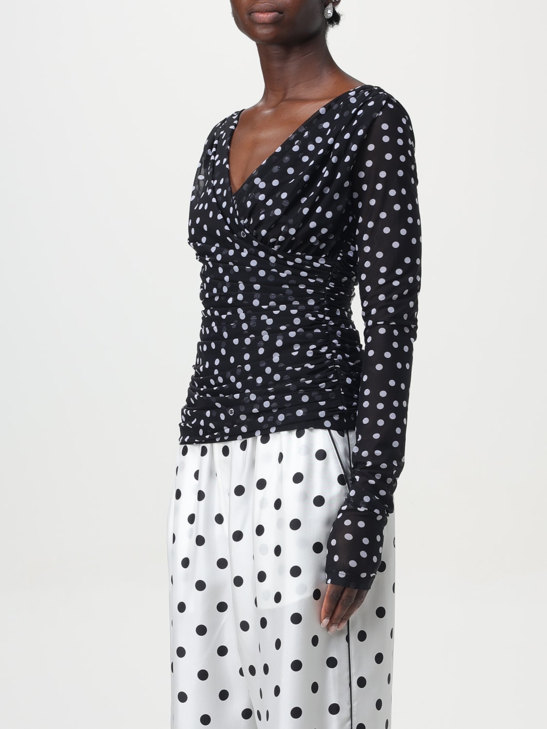 DOLCE & GABBANA TOP: Top woman Dolce & Gabbana, White - Img 4