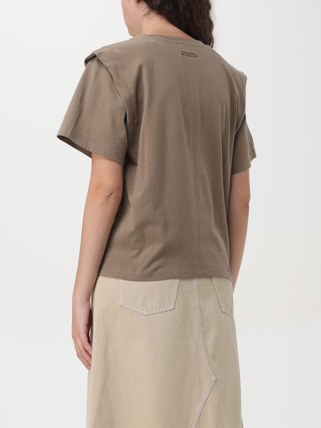 ISABEL MARANT CAMISETA: Camiseta mujer Isabel Marant, Marrón - Img 3