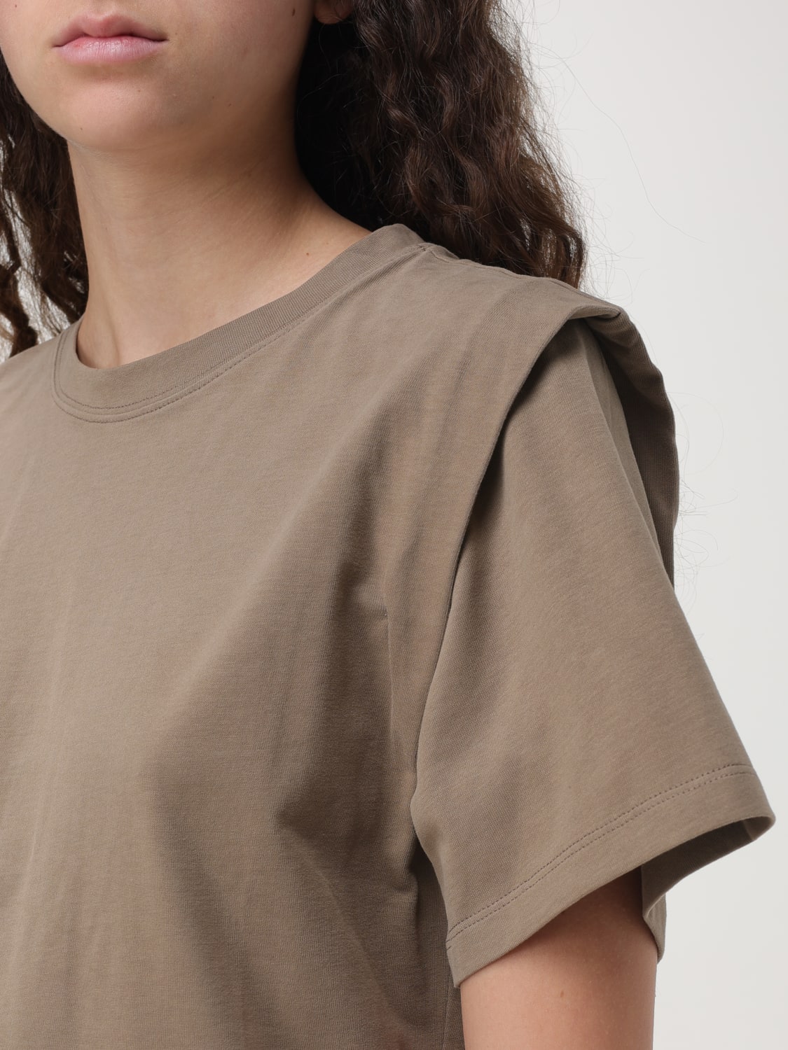 ISABEL MARANT CAMISETA: Camiseta mujer Isabel Marant, Marrón - Img 4