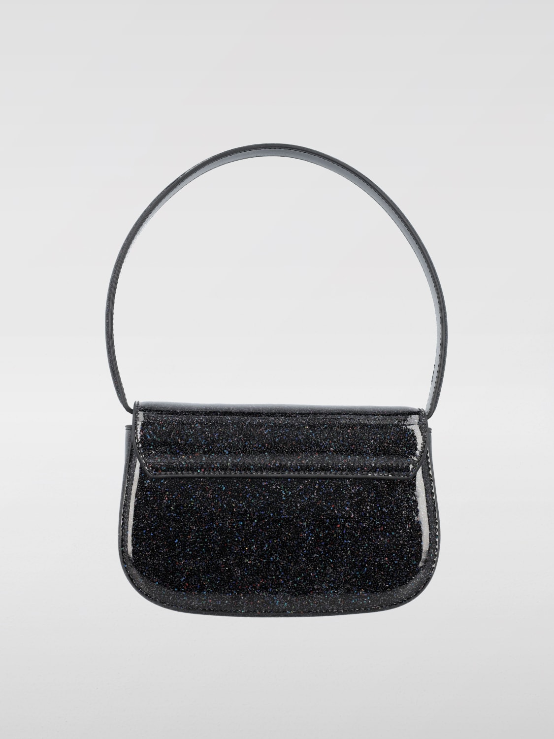DIESEL: Shoulder bag woman - Black | Diesel mini bag