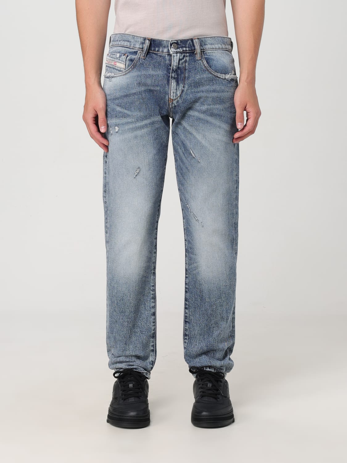 DIESEL JEANS: Jeans homme Diesel, Denim - Img 1