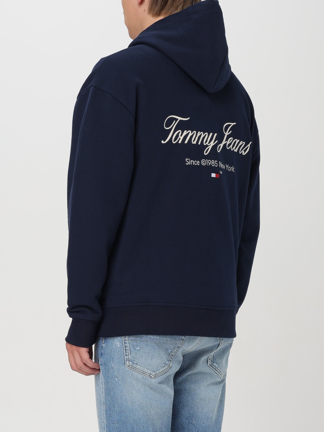 TOMMY JEANS SUDADERA: Sudadera hombre Tommy Jeans, Azul Oscuro - Img 2