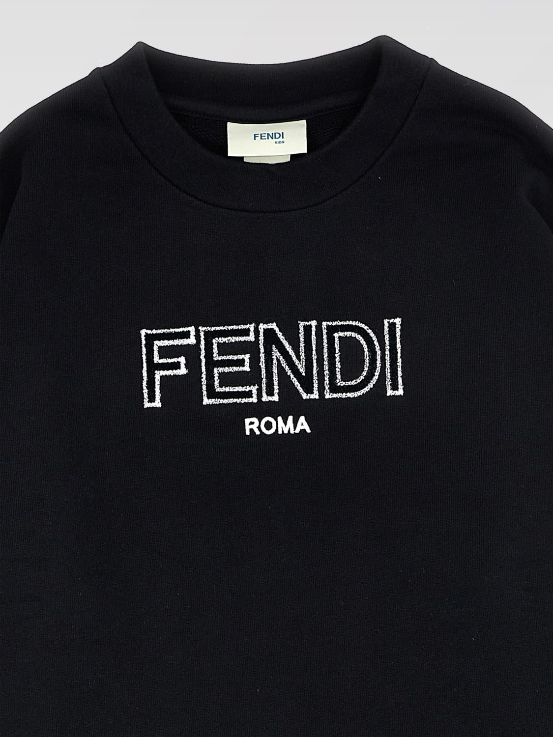 FENDI SWEATER: Sweater kids Fendi, Black - Img 3