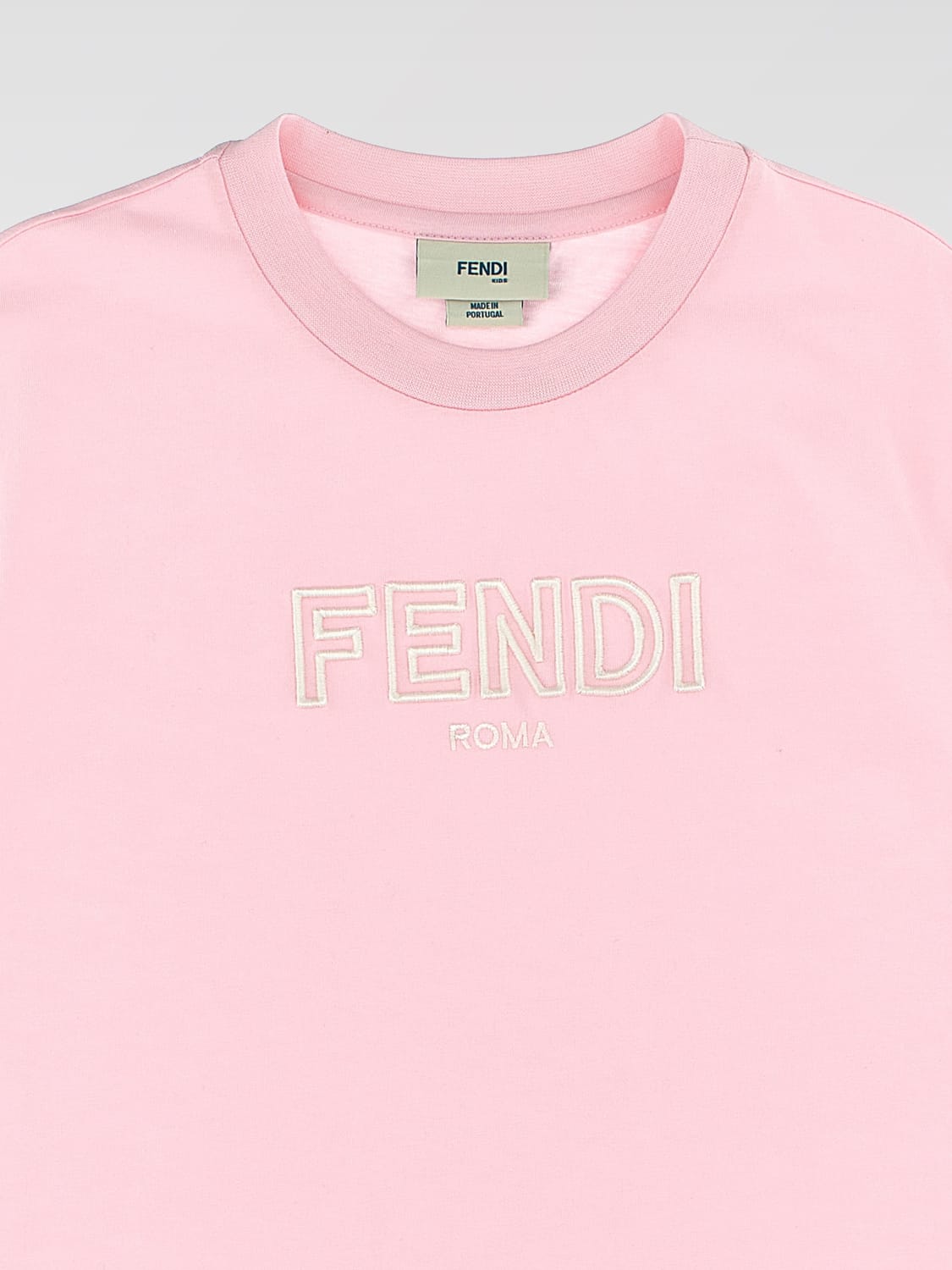 FENDI 티셔츠: 티셔츠 남아 Fendi, 핑크 - Img 3