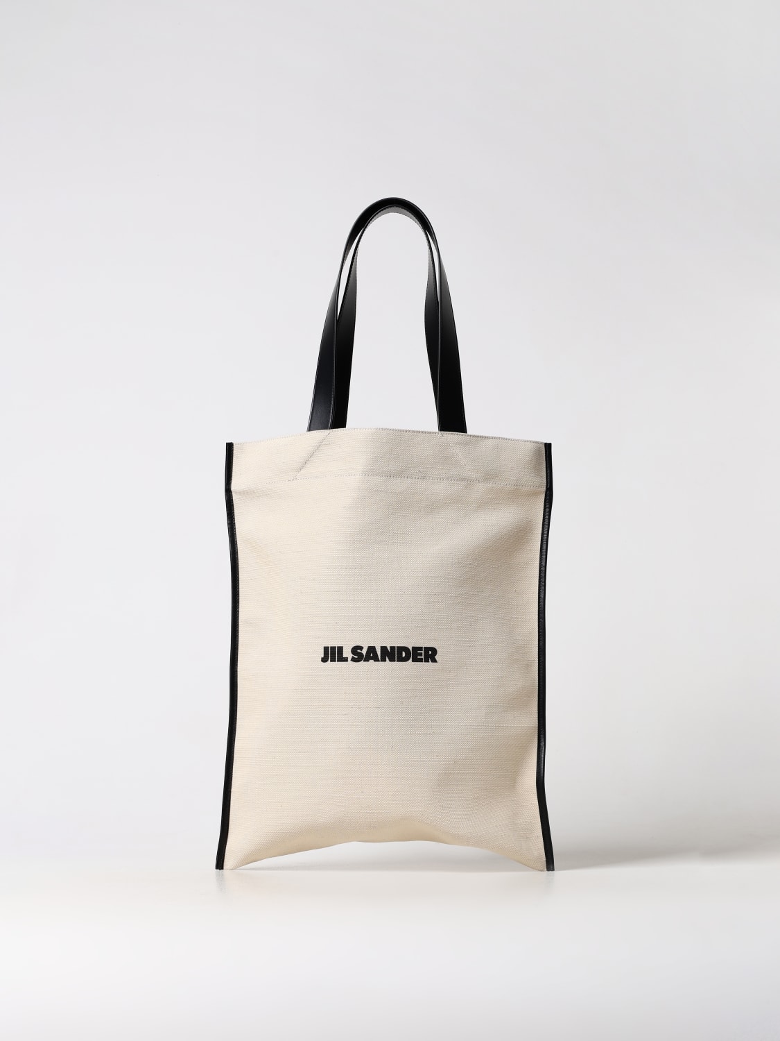 JIL SANDER TOTE BAGS: Shoulder bag woman Jil Sander, White - Img 1