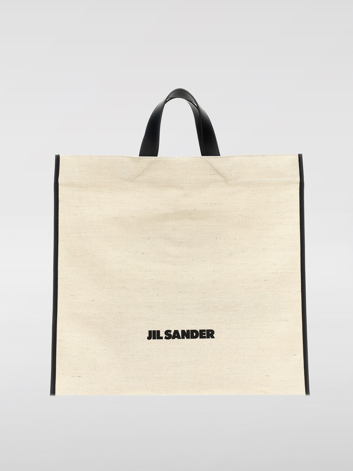 Giglio Borsa Jil Sander in canvas e pelle