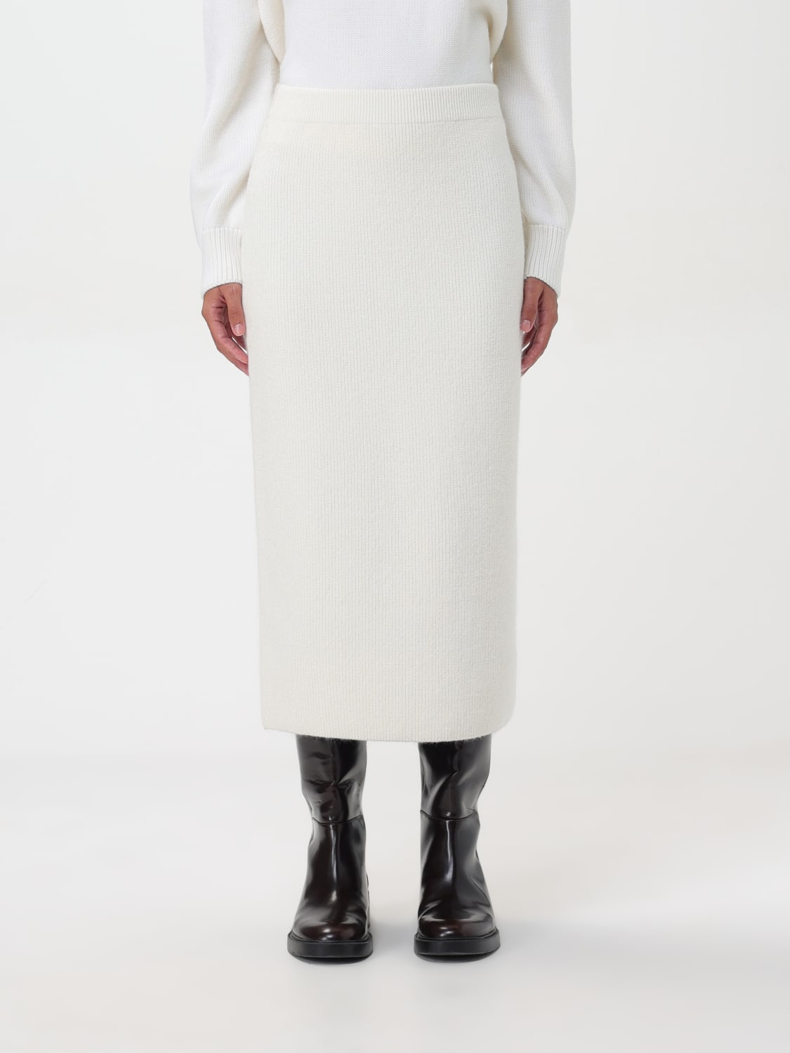 FABIANA FILIPPI SKIRT: Skirt woman Fabiana Filippi, White - Img 1