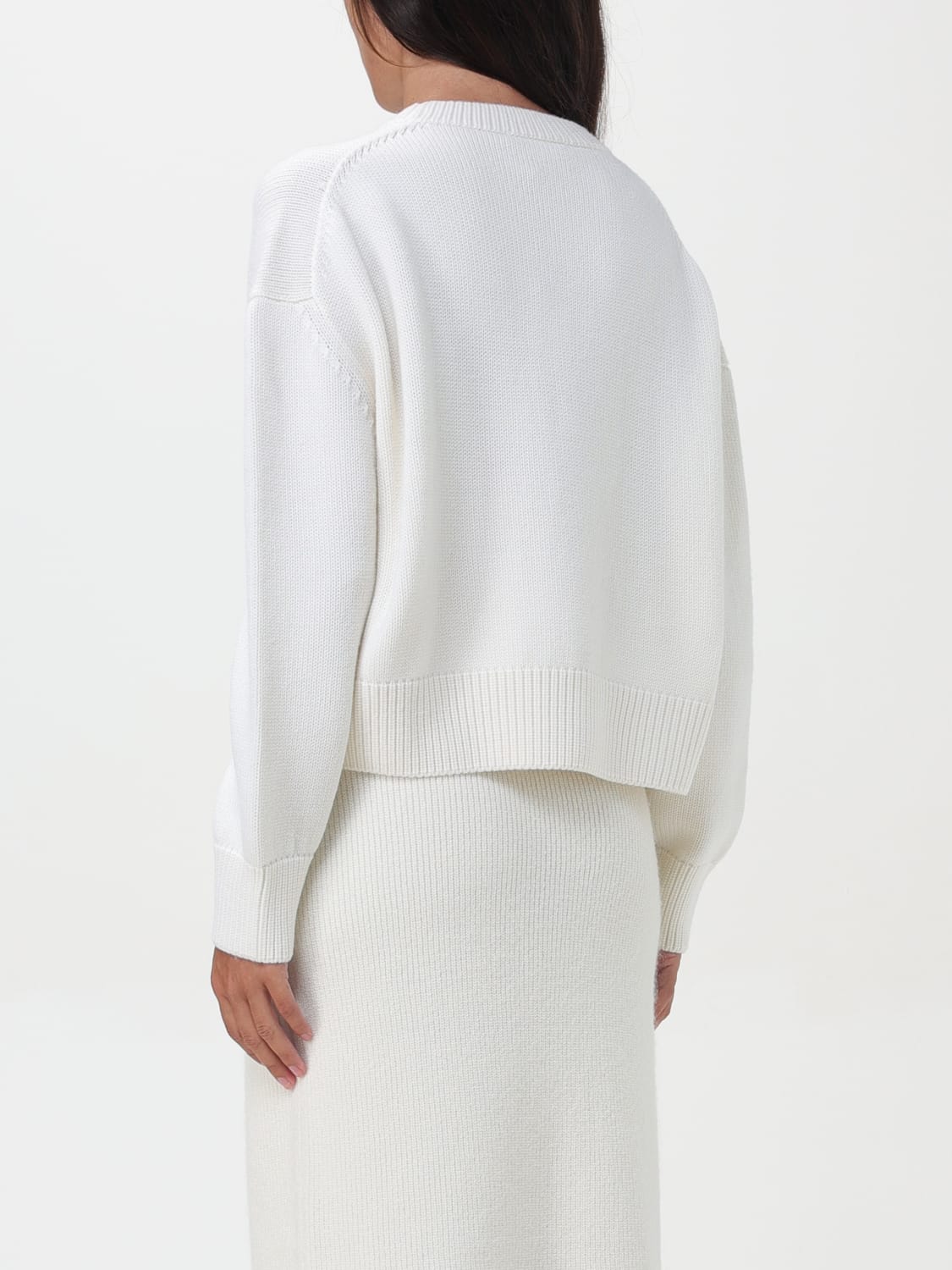 FABIANA FILIPPI SWEATER: Fabiana Filippi women's sweater, White - Img 2