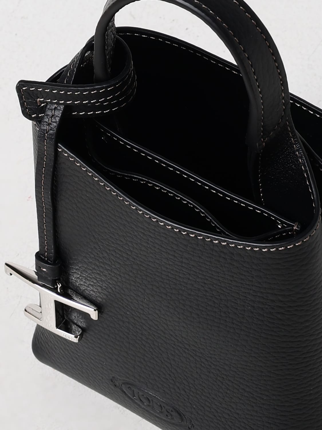 バッグ・カバンその他 TOD'S Woman Mini bag Black XBWAPAT9000QRI B999 TOD'S トッズ バッグ BAG レザーマイクロバッグ 鞄