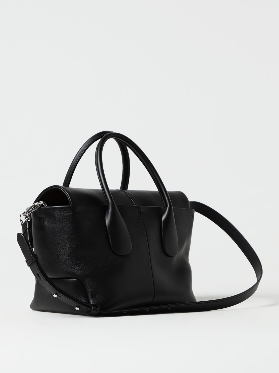 TOD'S BORSA A MANO: Borsa Di Bag Reverse Tod's in pelle , Nero - Img 3