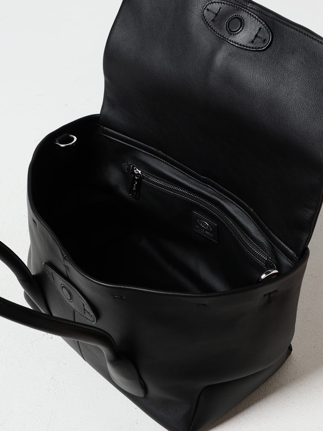 TOD'S BORSA A MANO: Borsa Di Bag Reverse Tod's in pelle , Nero - Img 5