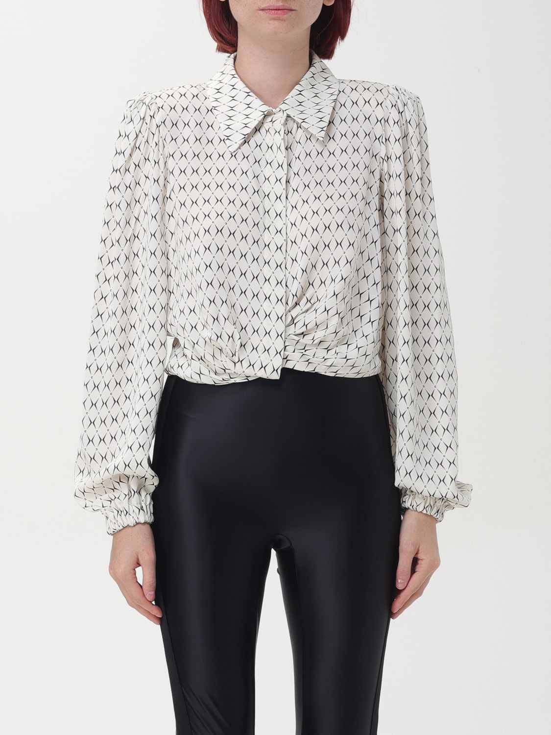 ELISABETTA FRANCHI SHIRT: Shirt woman Elisabetta Franchi, Butter - Img 1