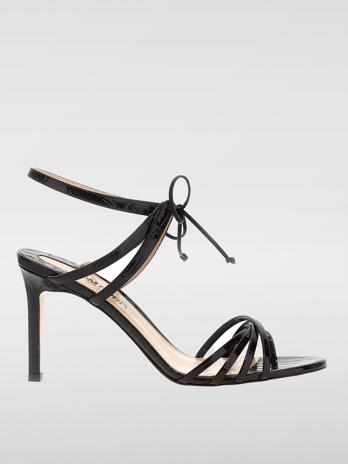 Giglio Sandalo Glossy Tom Ford in pelle lucida stampa cocco