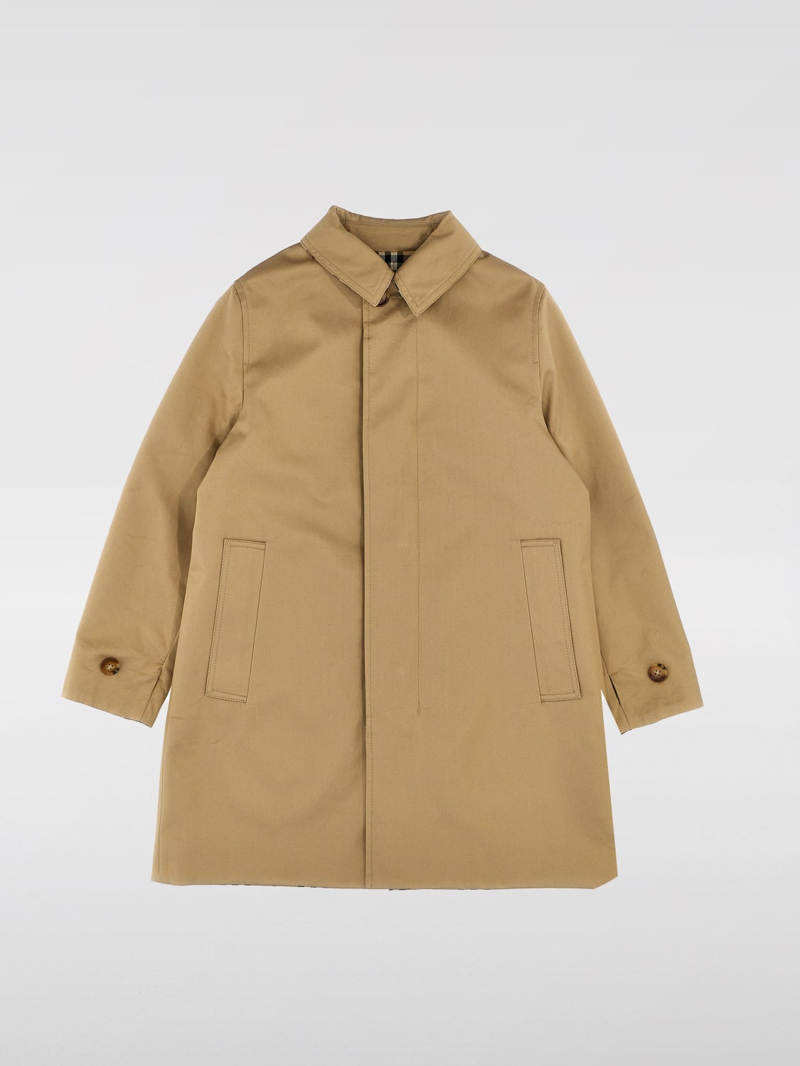 BURBERRY VESTE: Manteau enfant Burberry, Multicolore - Img 3