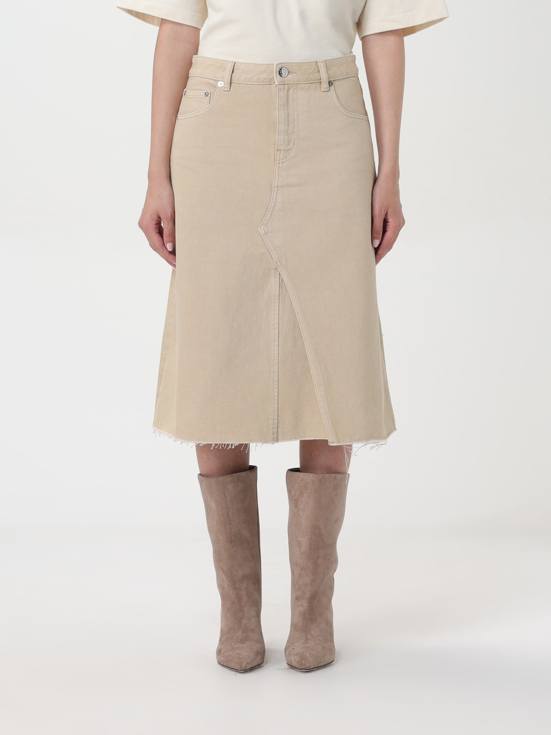 Giglio Gonna a 5 tasche Tory Burch in cotone