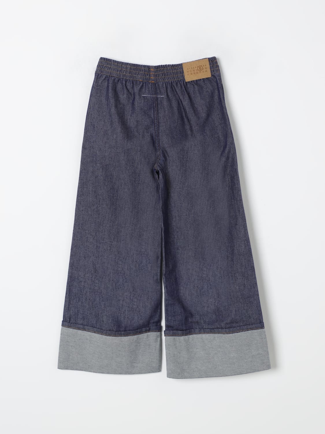 MM6 MAISON MARGIELA JEANS: Pants kids Mm6 Maison Margiela, Blue - Img 2