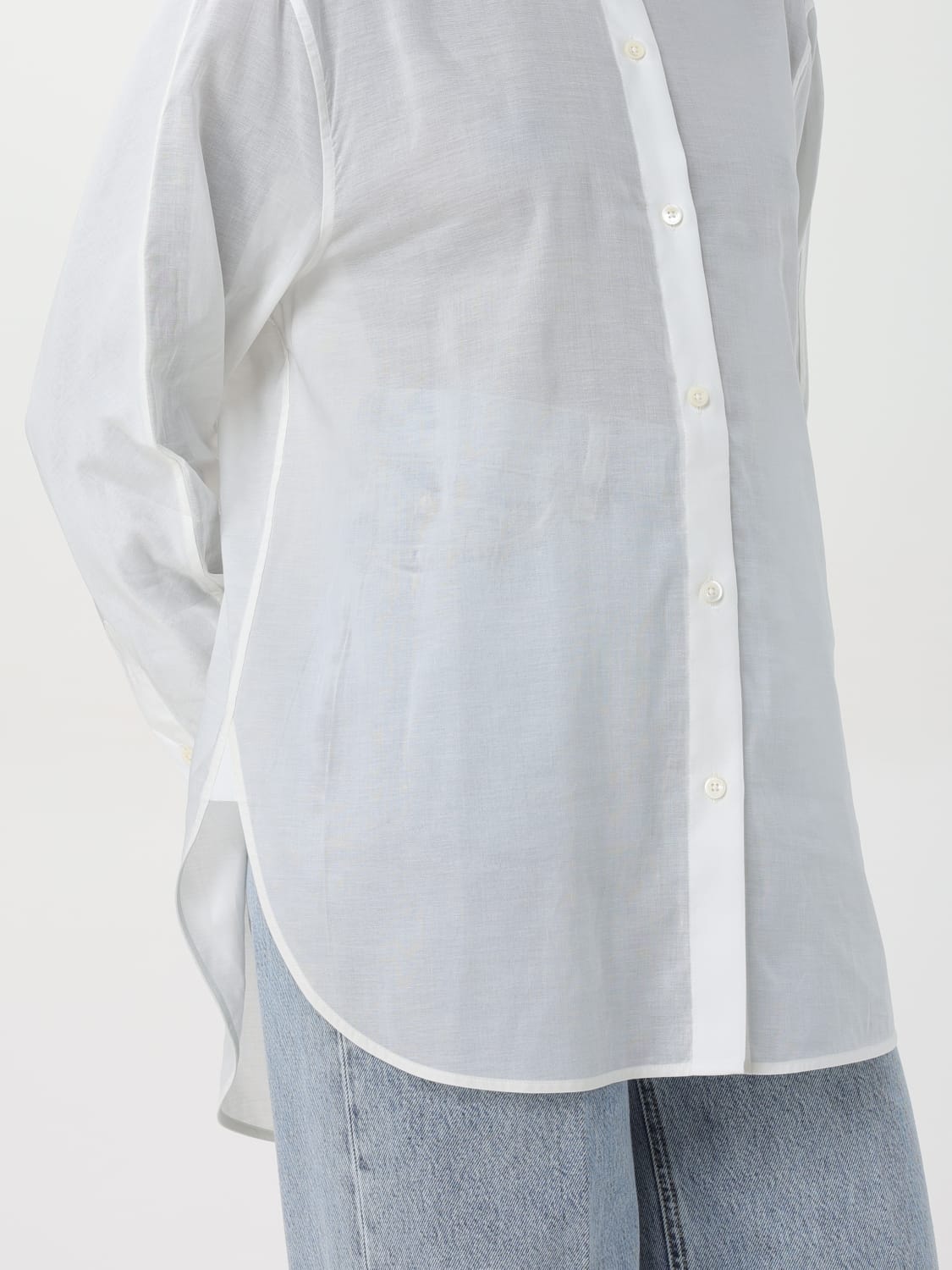 TOTEME CAMICIA: Camicia Toteme in misto cotone , Bianco - Img 5