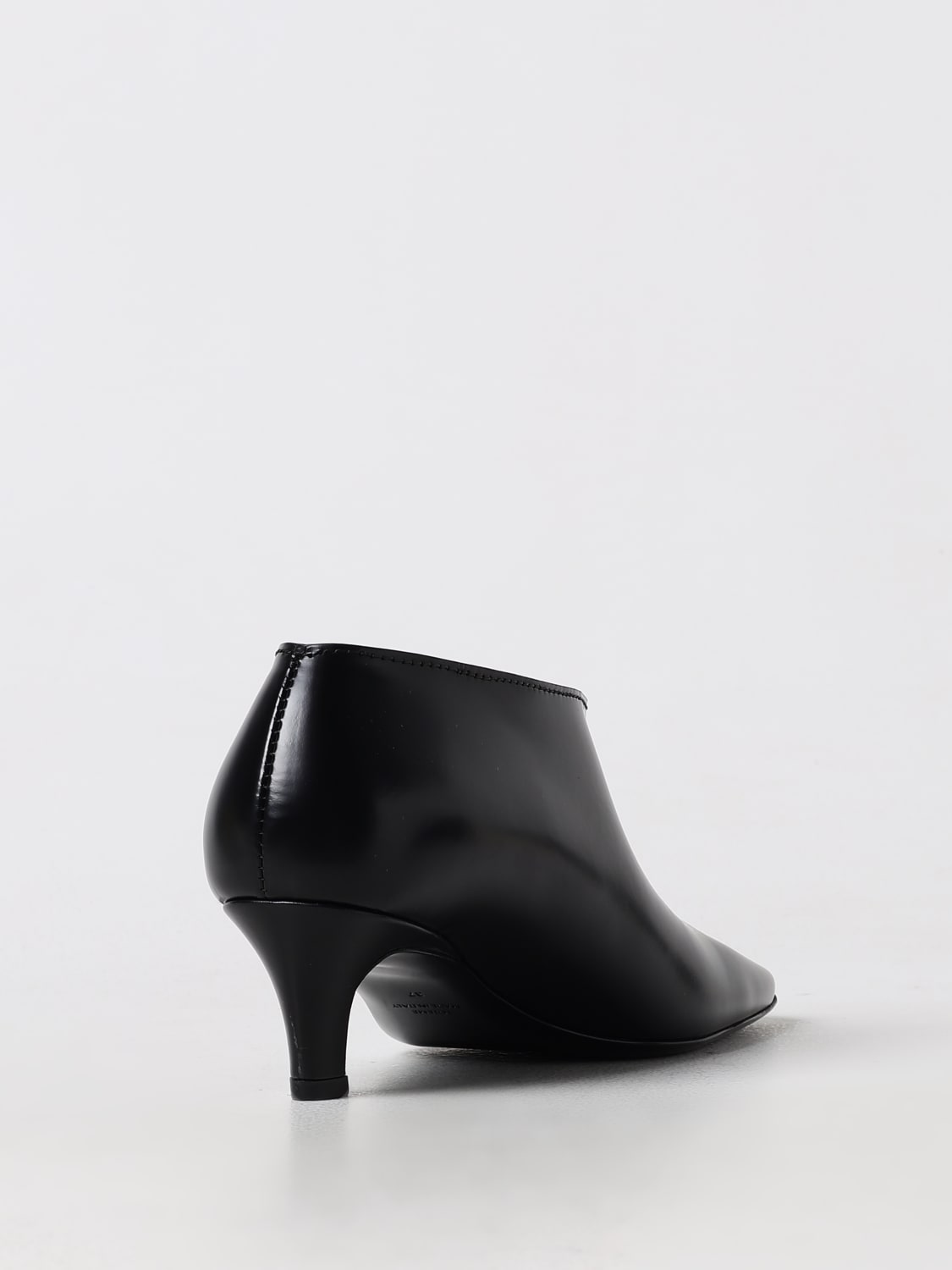 TOTEME FLAT ANKLE BOOTS: Flat ankle boots woman Toteme, Black - Img 3