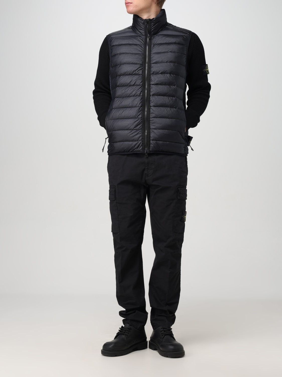 STONE ISLAND:セーター メンズ - ブラック | GIGLIO.COM STONE ISLAND:セーター メンズ - ブラック | GIGLIO.COM