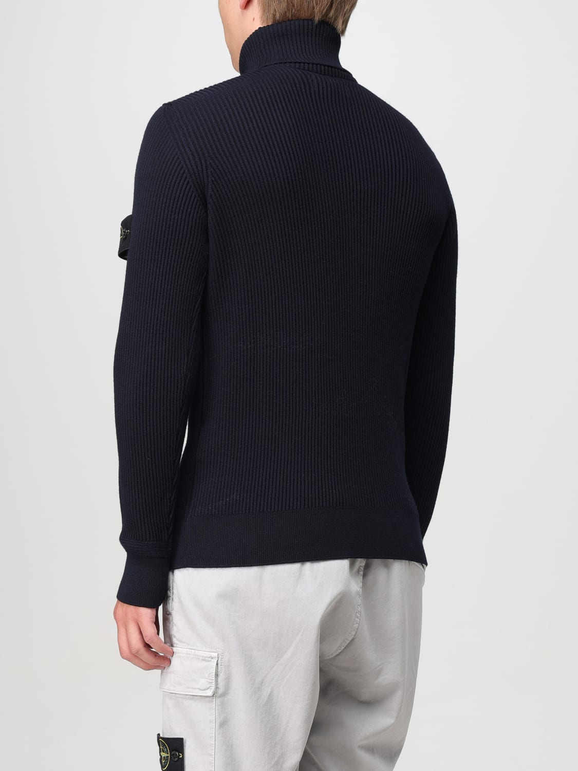 STONE ISLAND SWEATSHIRT: Pullover herren Stone Island, Navy - Img 3