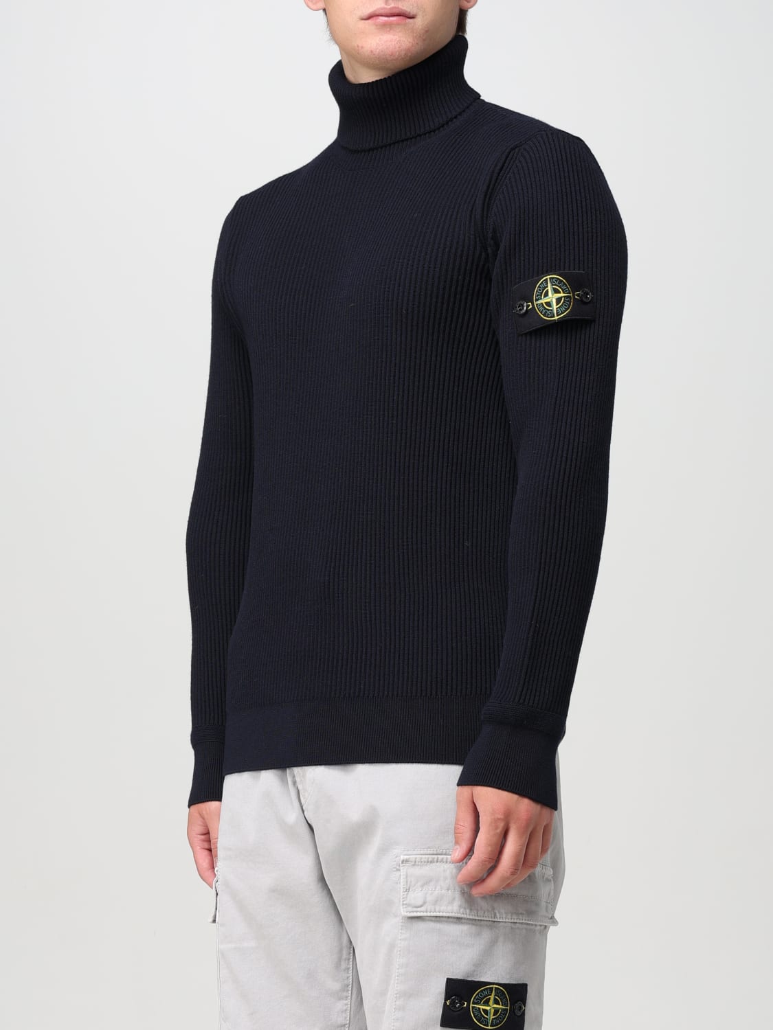 STONE ISLAND SWEATSHIRT: Pullover herren Stone Island, Navy - Img 4