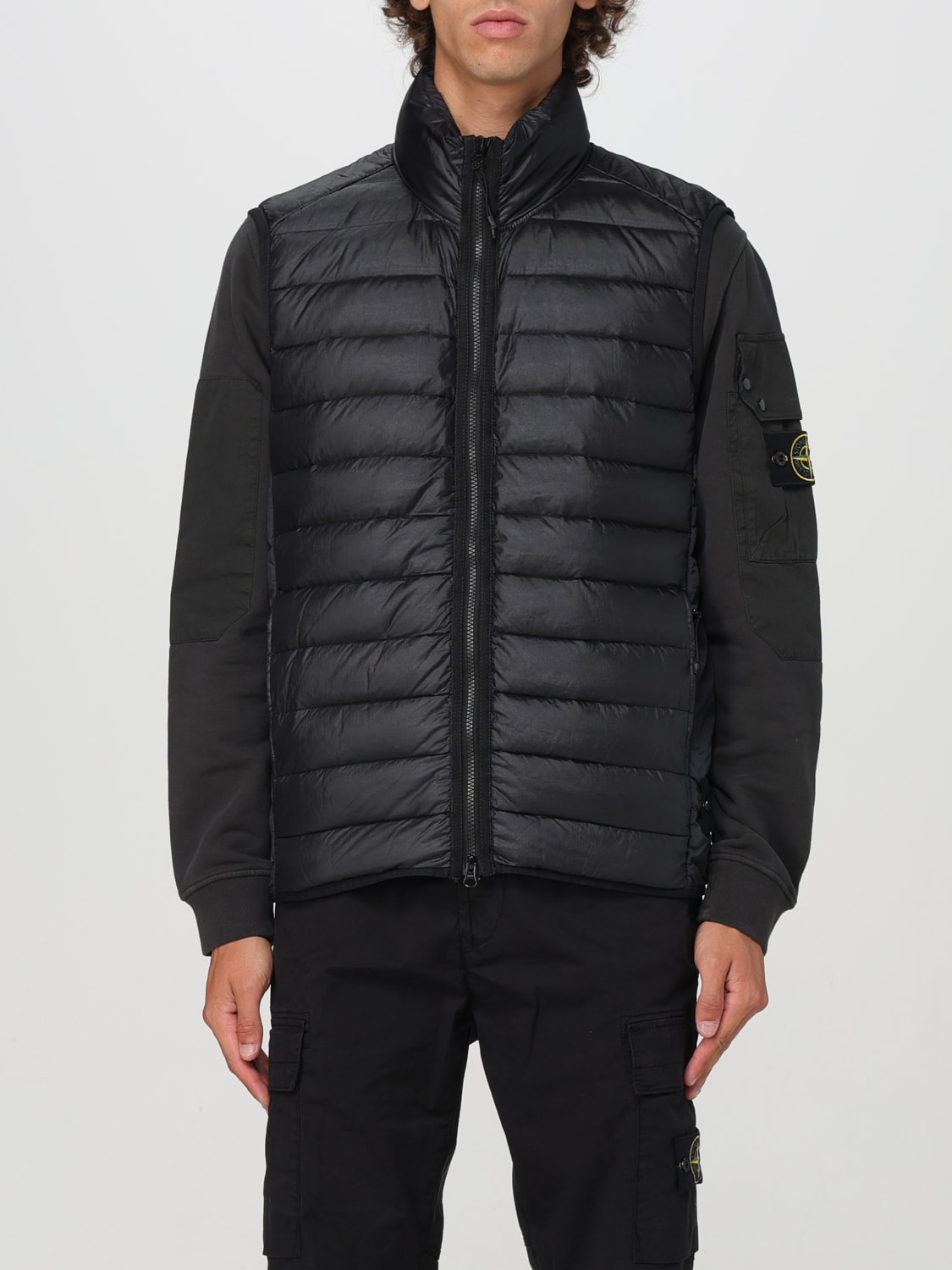 Giglio Gilet Loom Chambers Stone Island