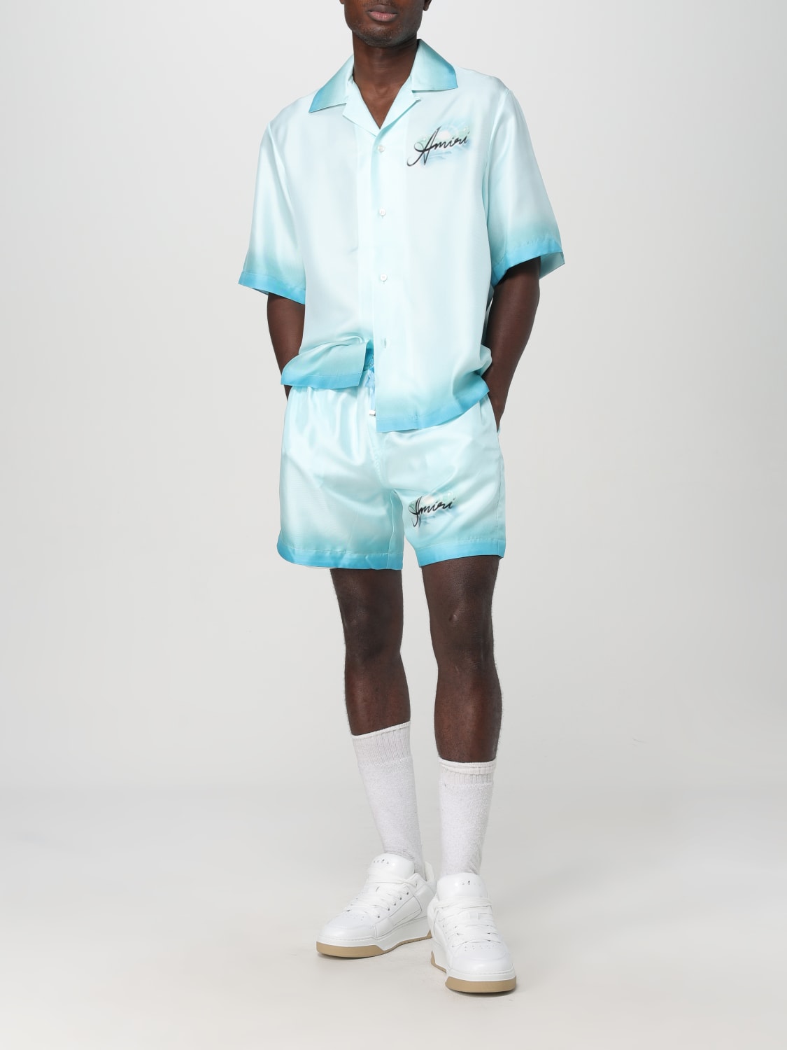 AMIRI SHORT: Short men Amiri, Blue - Img 2