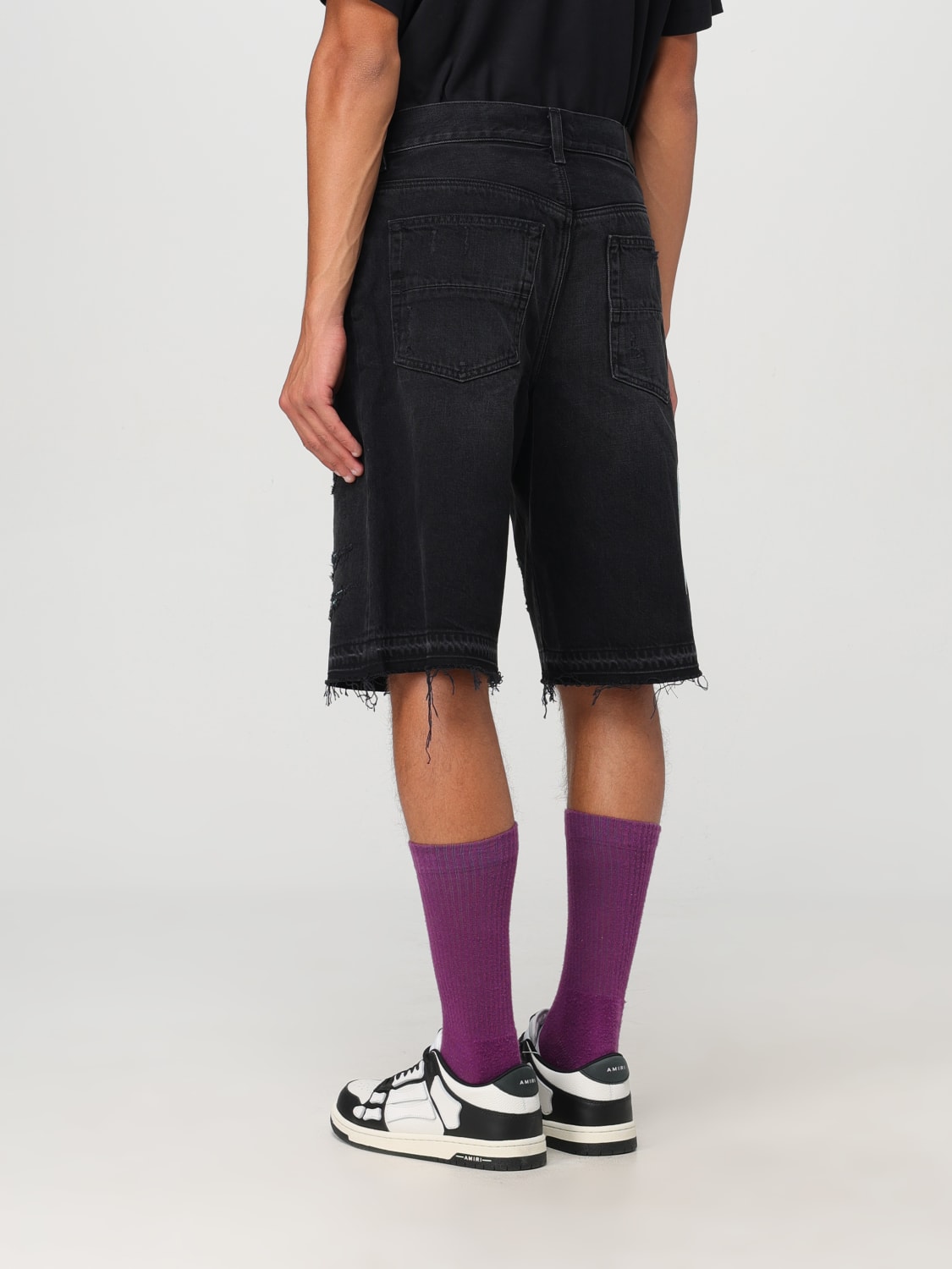 AMIRI SHORT: Short men Amiri, Black - Img 3