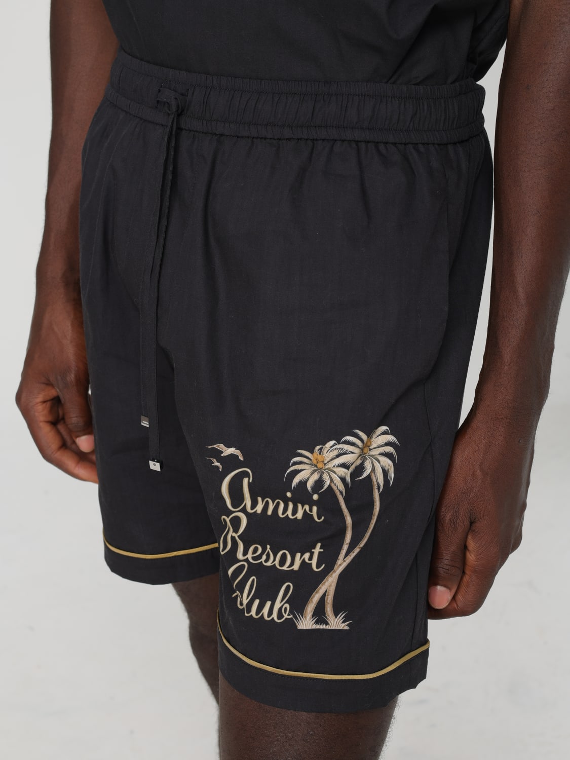 AMIRI SHORT: Short men Amiri, Black - Img 5