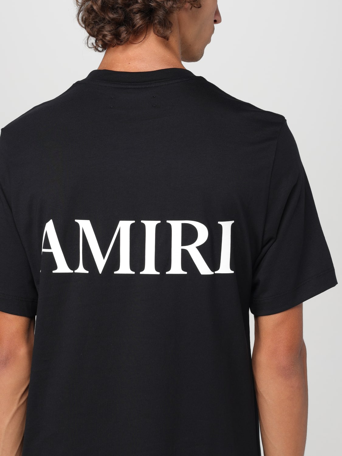 AMIRI: T-shirt men - Black | Amiri t-shirt AMJYTE1074 online