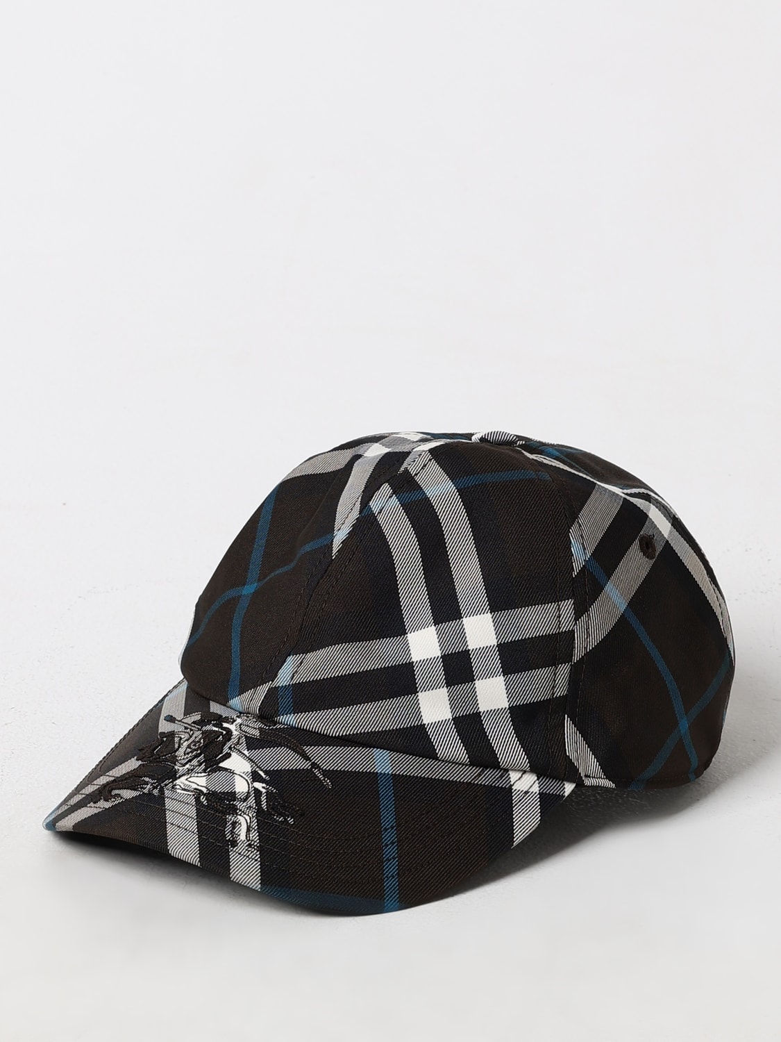 Giglio Cappello Check Burberry in nylon jacquard