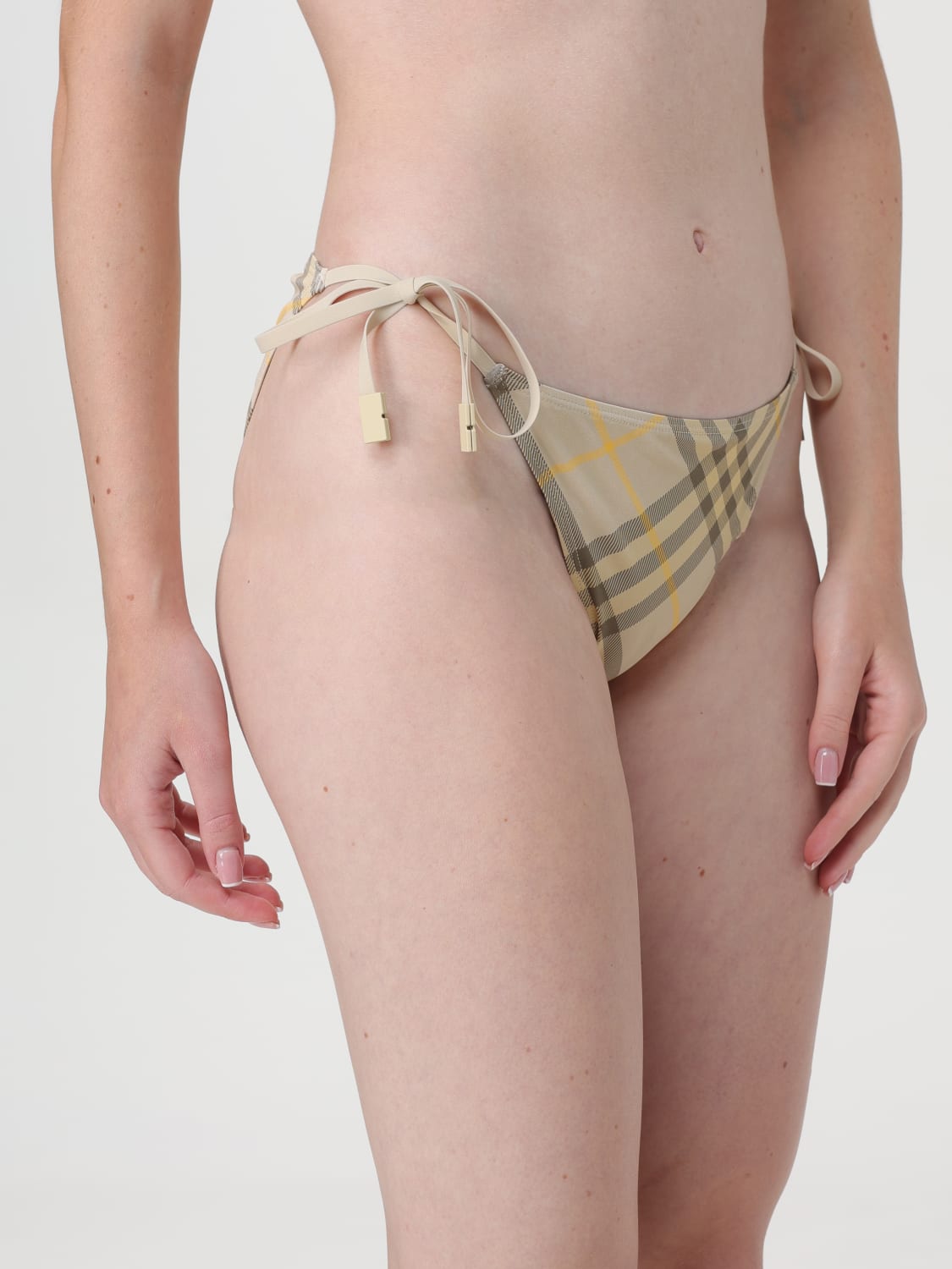 BURBERRY SWIMSUIT: Swimsuit woman Burberry, Beige - Img 5