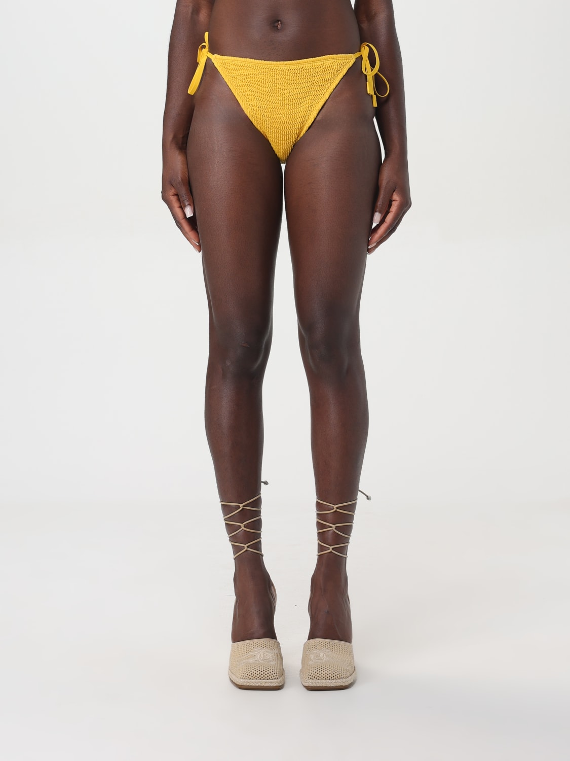 BURBERRY SWIMSUIT: Swimsuit woman Burberry, Yellow - Img 1