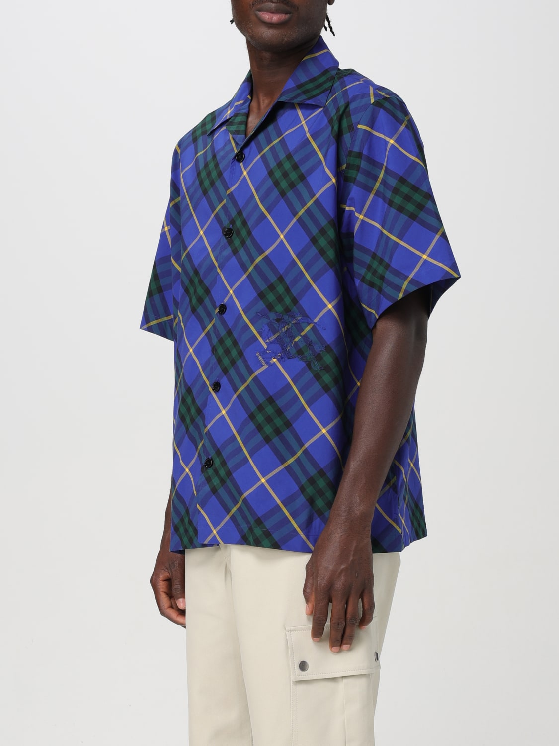 BURBERRY SHIRT: T-shirt men Burberry, Blue - Img 4