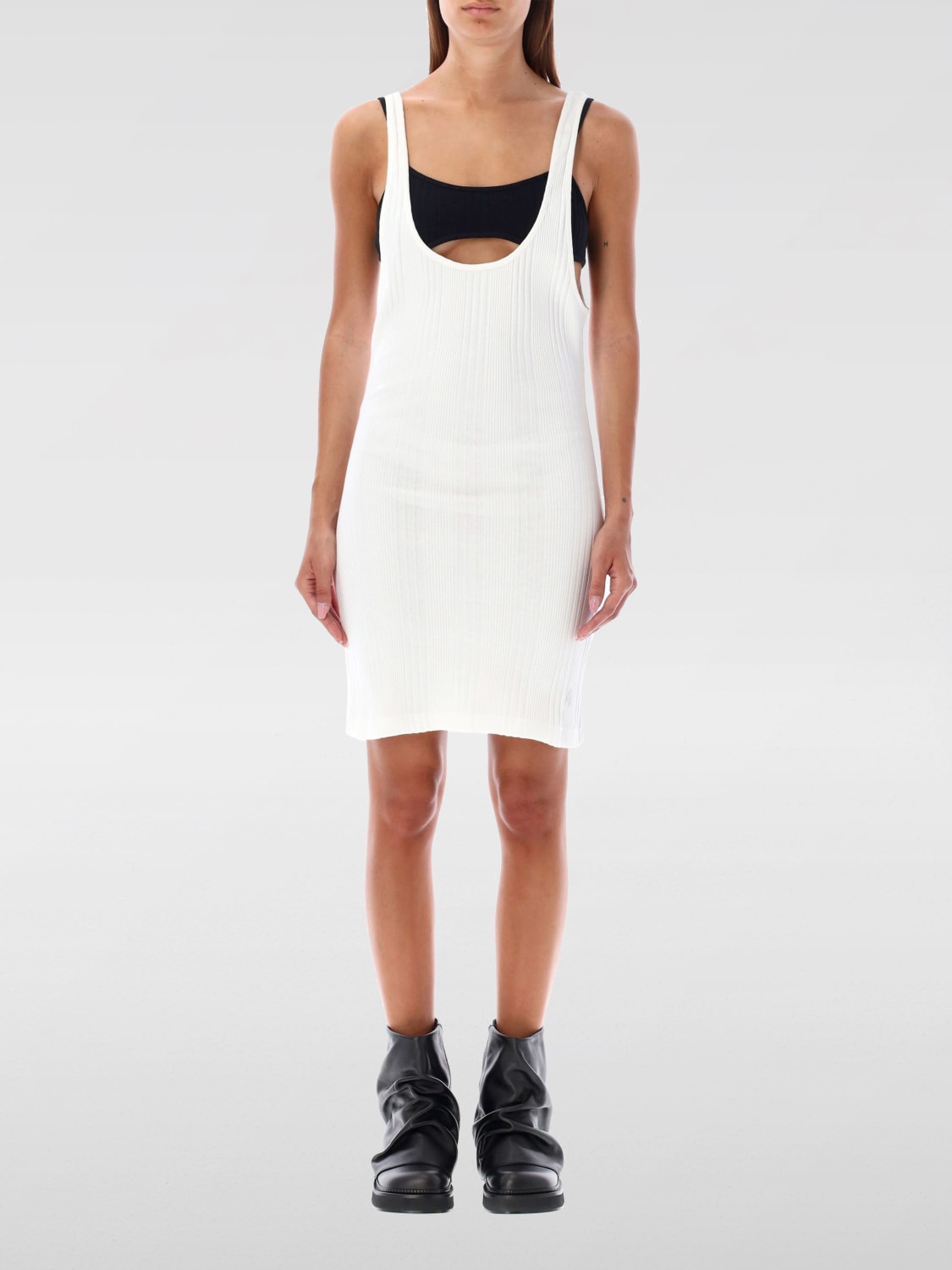 THE ATTICO DRESS: Dress woman The Attico, White - Img 1