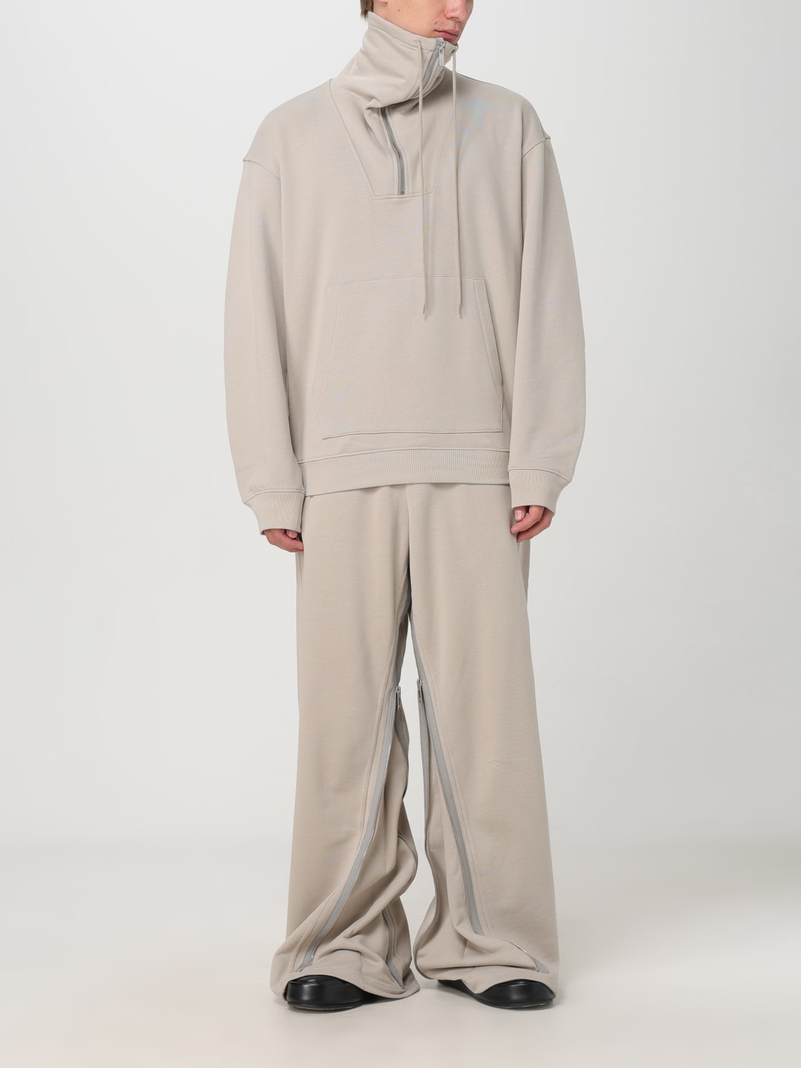 HELMUT LANG 裤子: 裤子 男士 Helmut Lang, 灰色 - Img 2