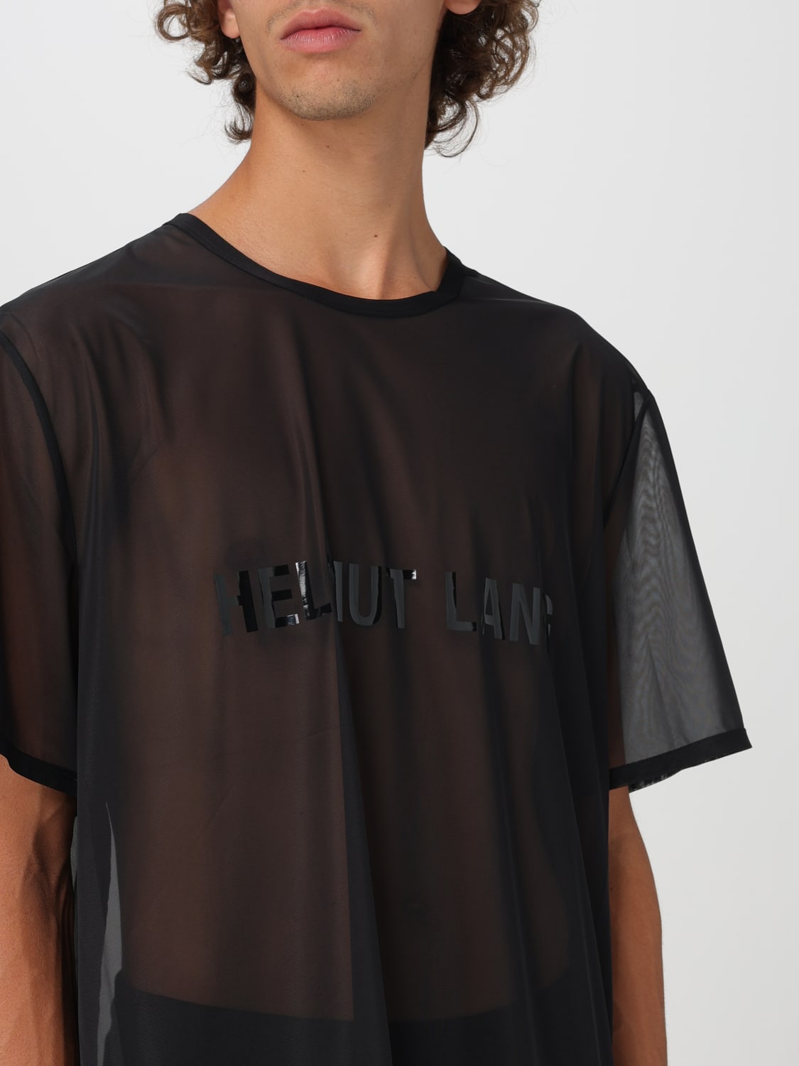 HELMUT LANG T-SHIRT: T-shirt men Helmut Lang, Black - Img 5