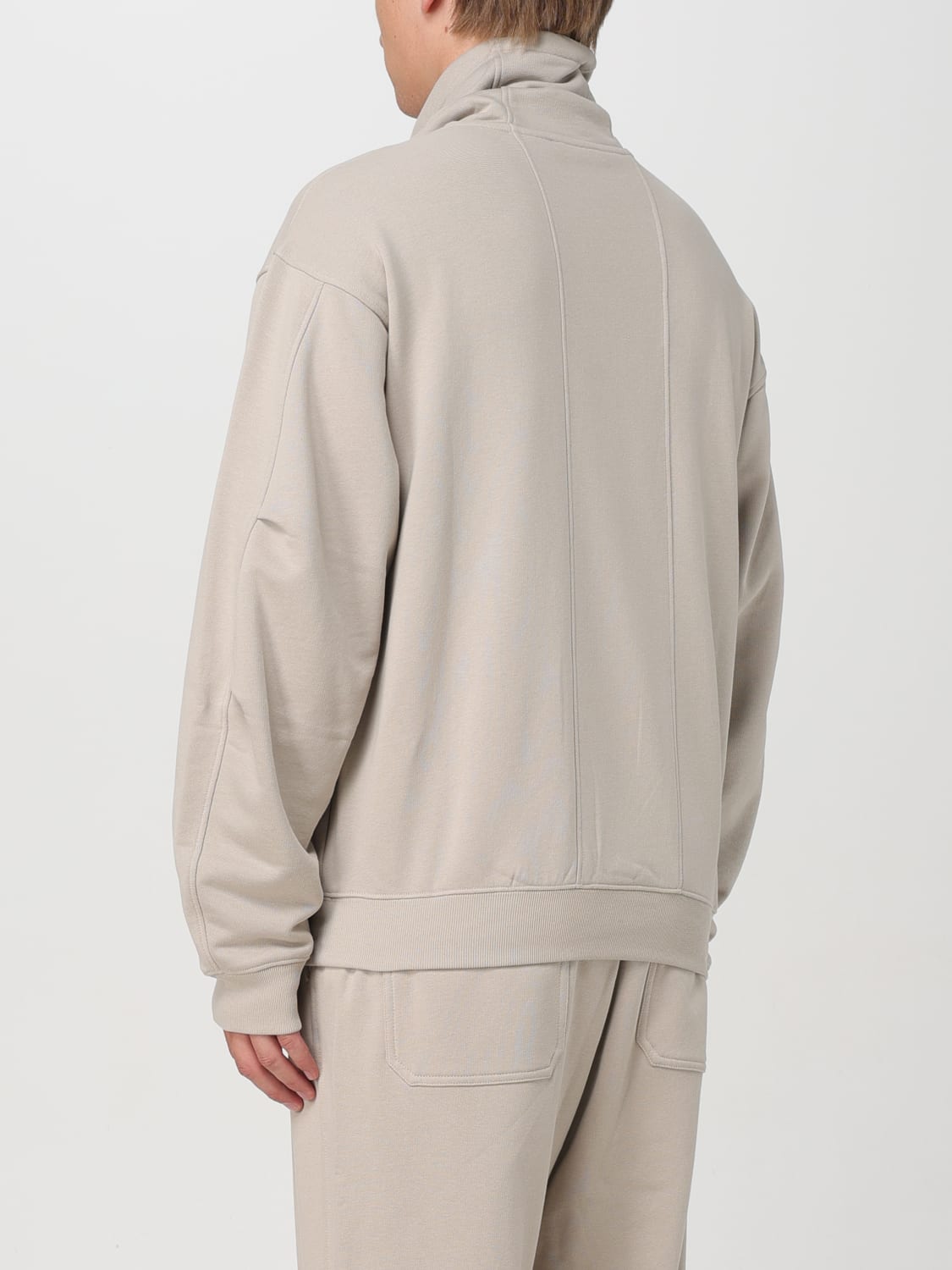 HELMUT LANG スウェットシャツ: スウェットシャツ メンズ Helmut Lang, グレー - Img 3