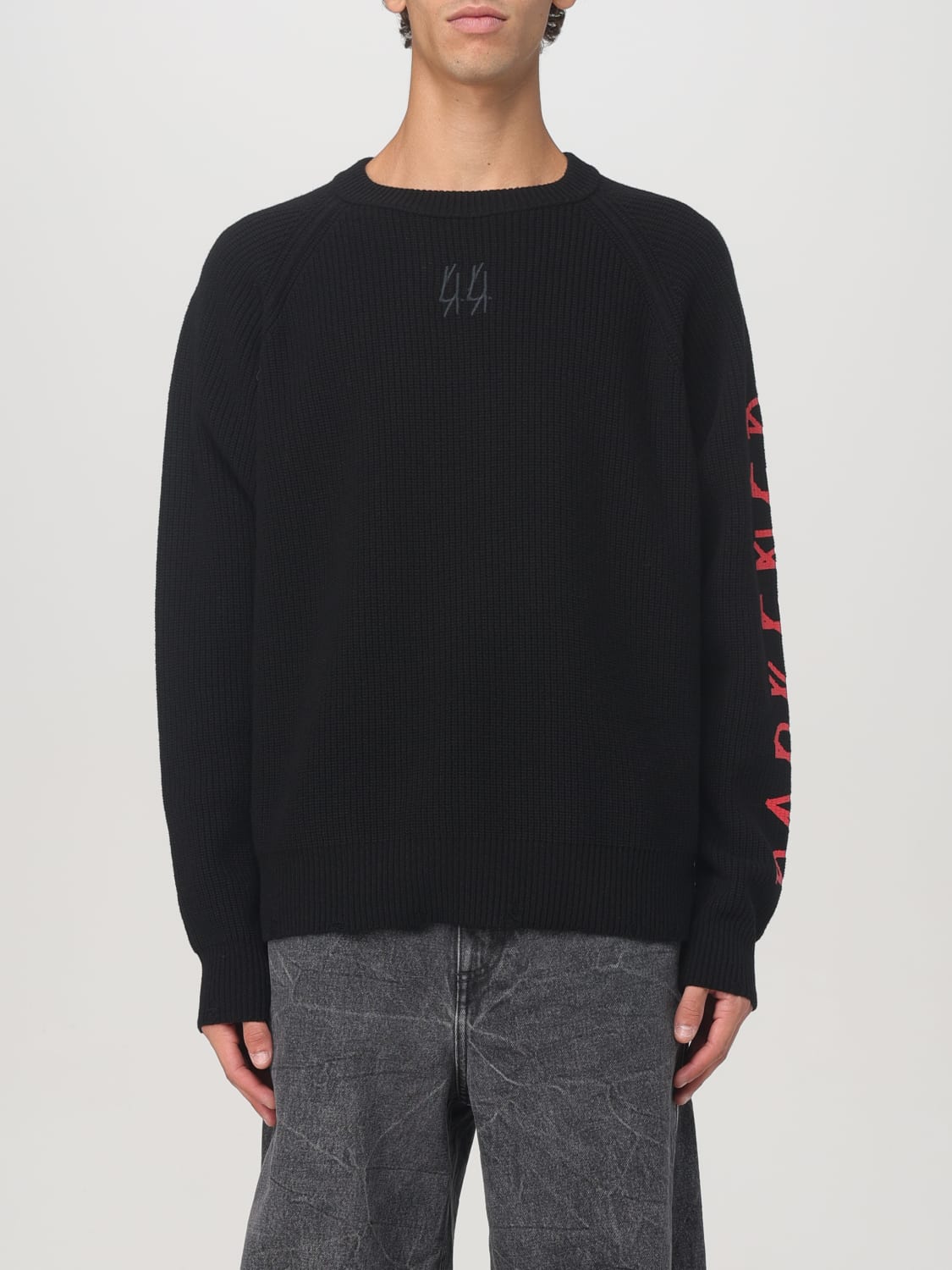 44 LABEL GROUP SWEATER: Sweater men 44 Label Group, Black - Img 1