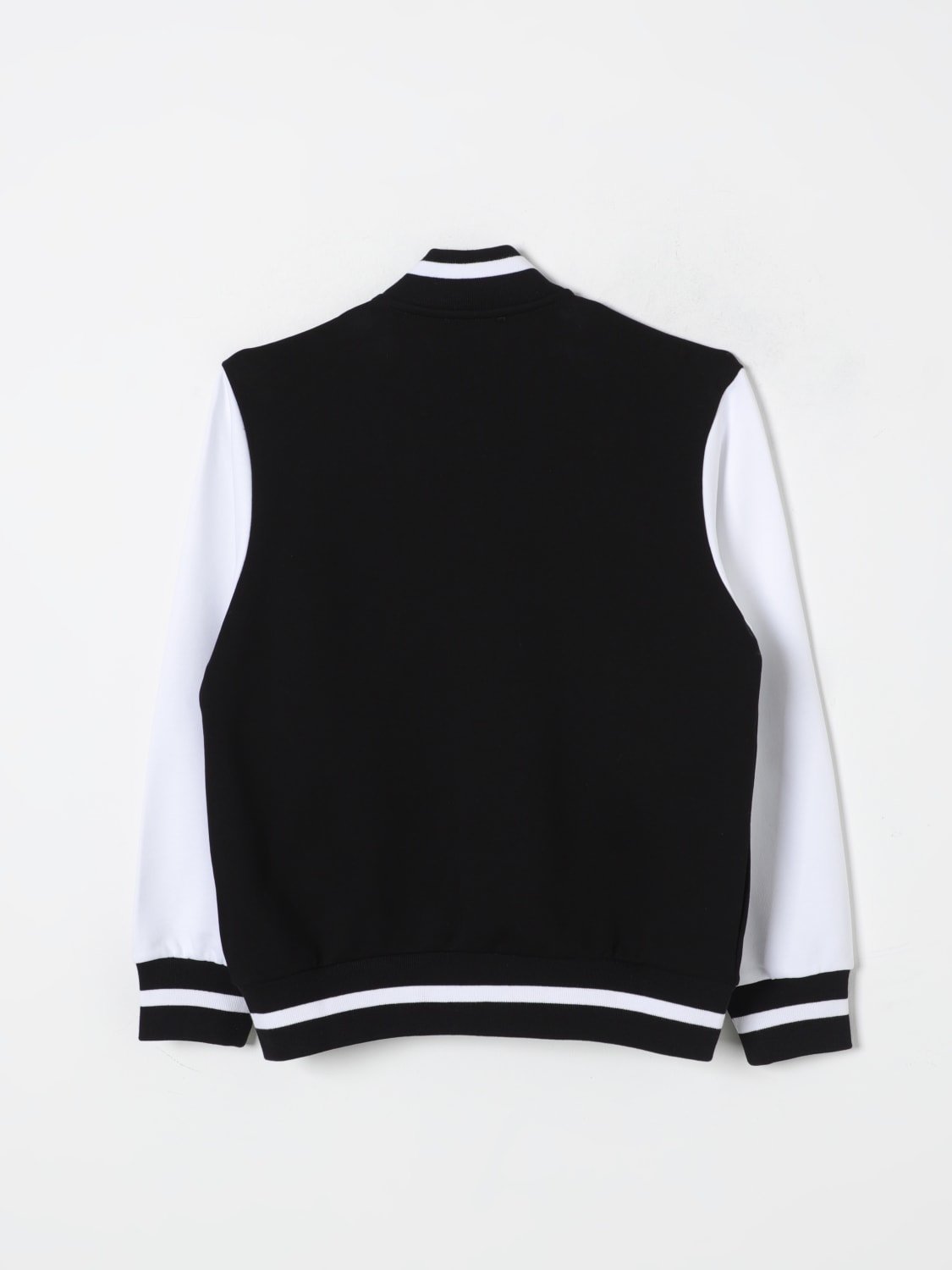 BALMAIN GIACCA: Bomber di cotone Balmain, Nero - Img 2