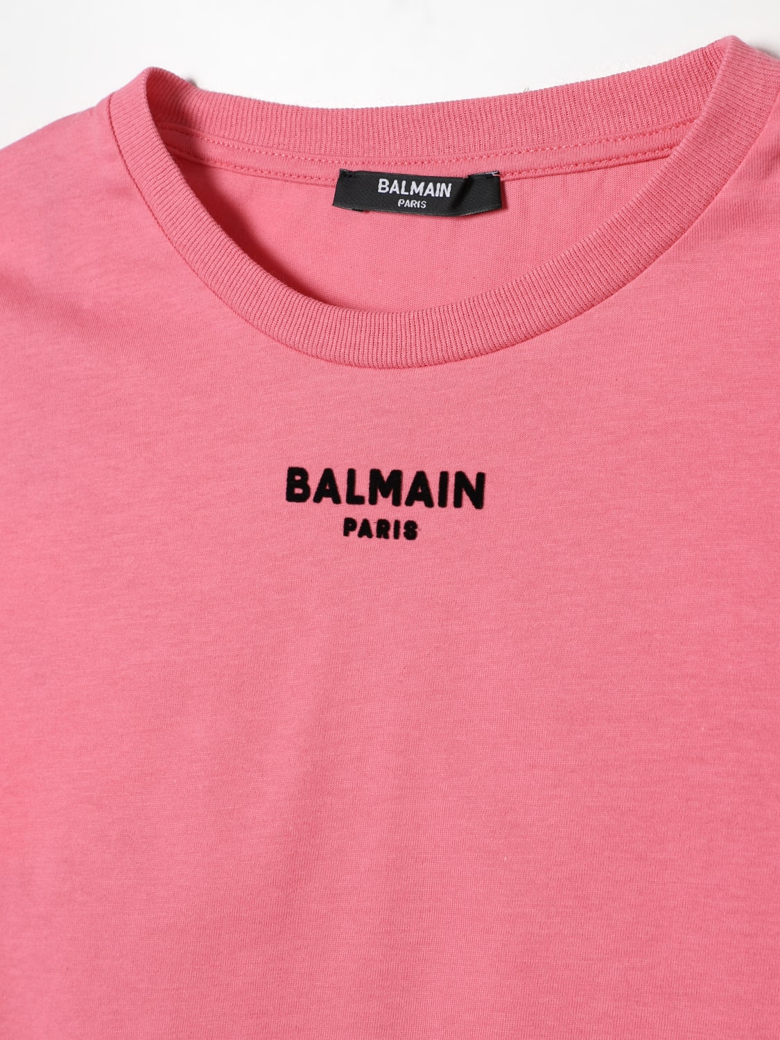 BALMAIN T-SHIRT: T-shirt kids Balmain, Pink - Img 3