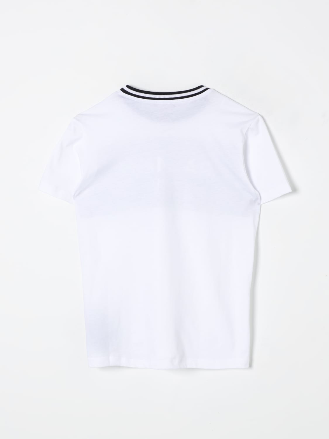 BALMAIN T-SHIRT: T-shirt con maxi logo Balmain, Bianco - Img 2