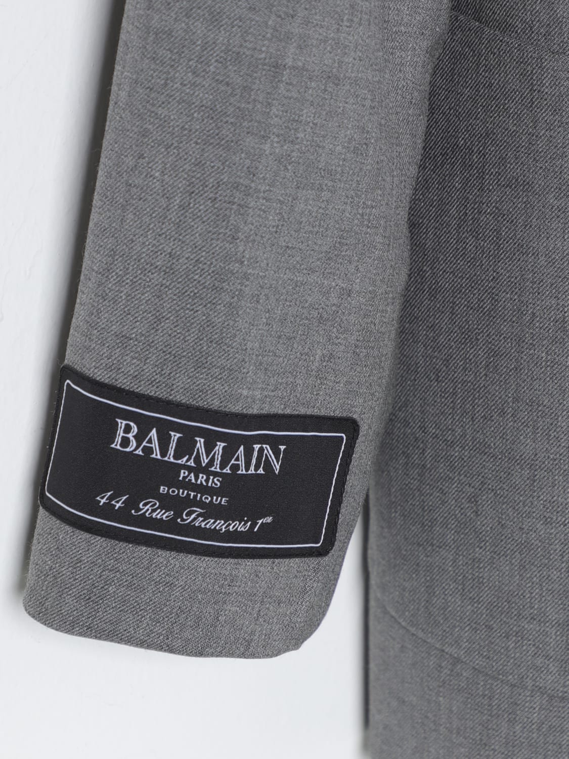 BALMAIN BLAZER: Jacket kids Balmain, Grey - Img 3